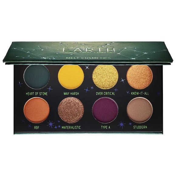 Melt Cosmetics Mini Bad Side Zodiac Eyeshadow Palette - Earth - Picture 1 of 4